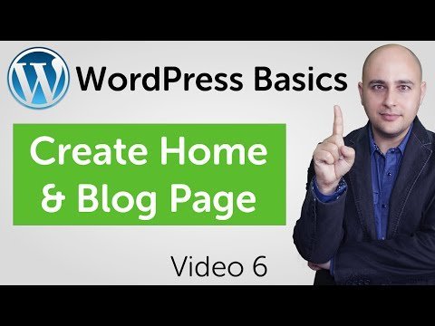 How To Set Blog Pages And Homepage In WordPress Reading Settings