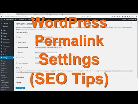 WordPress Permalink Settings + SEO Tips
