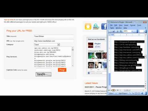 How To Ping Using Pingler.com – Free Service